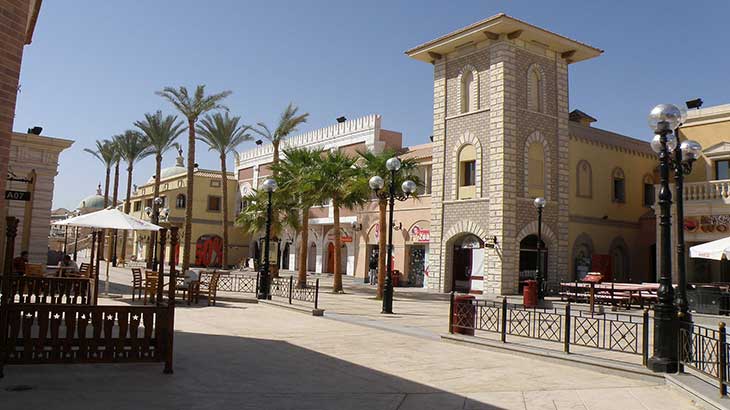 Улица Il Mercato в Шарм Эль Шейх.