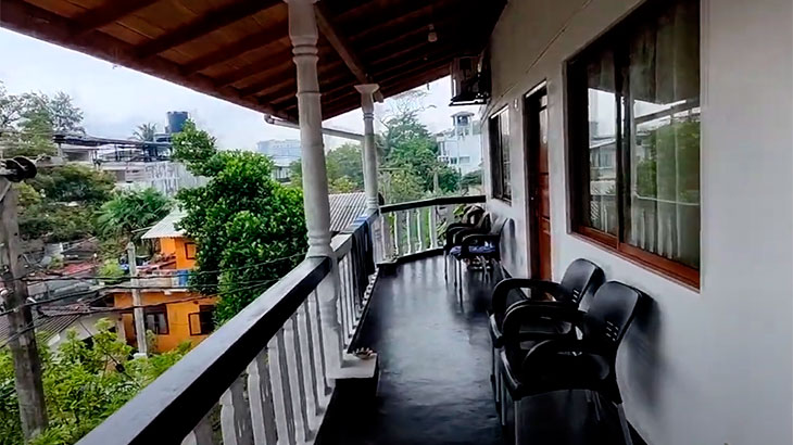 Балкон-терраса  Sunny Mood Guesthouse.