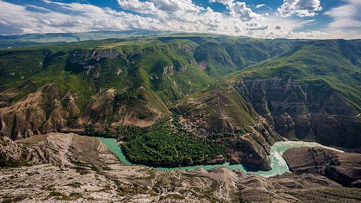 Незабываемые пейзажи Дагестана.