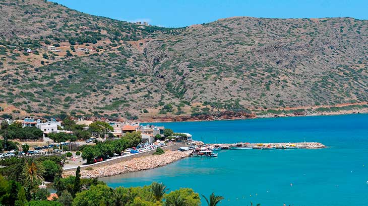 Курорт Элунда на острове Крит.