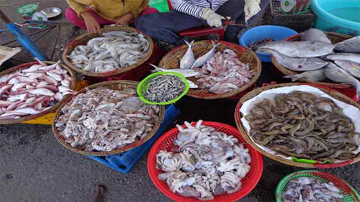 Морепродукты Вьетнама 